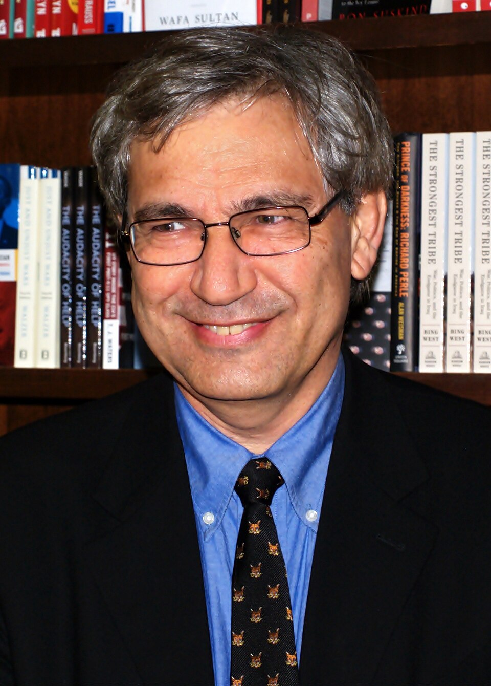 Orhan Pamuk portréja