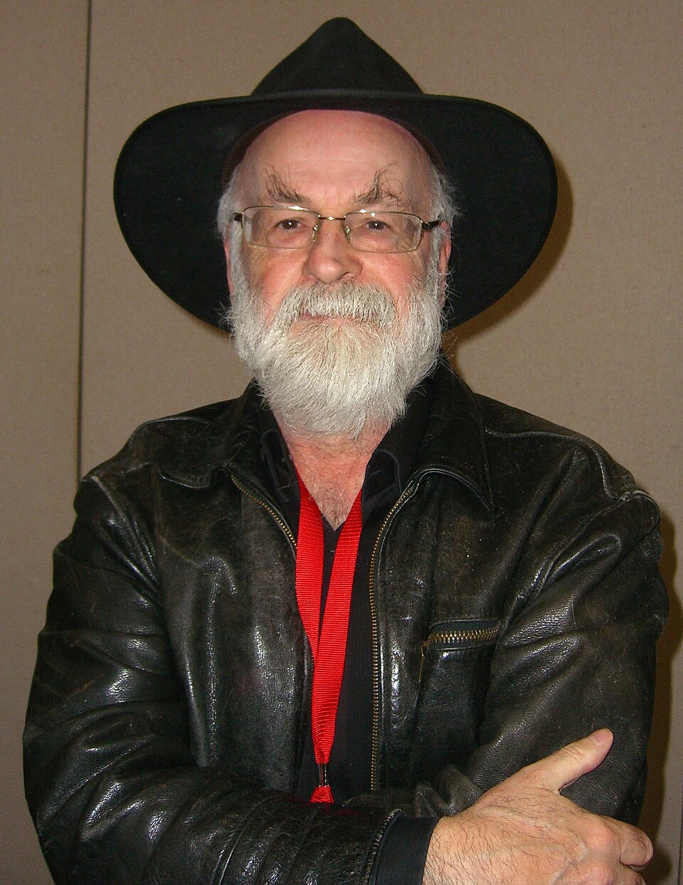 Terry Pratchett portréja