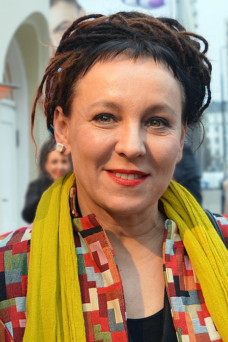 Olga Tokarczuk portréja