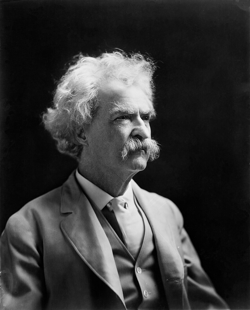 Mark Twain portréja