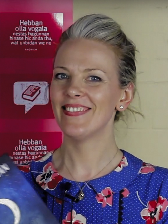 Sarah Crossan portréja