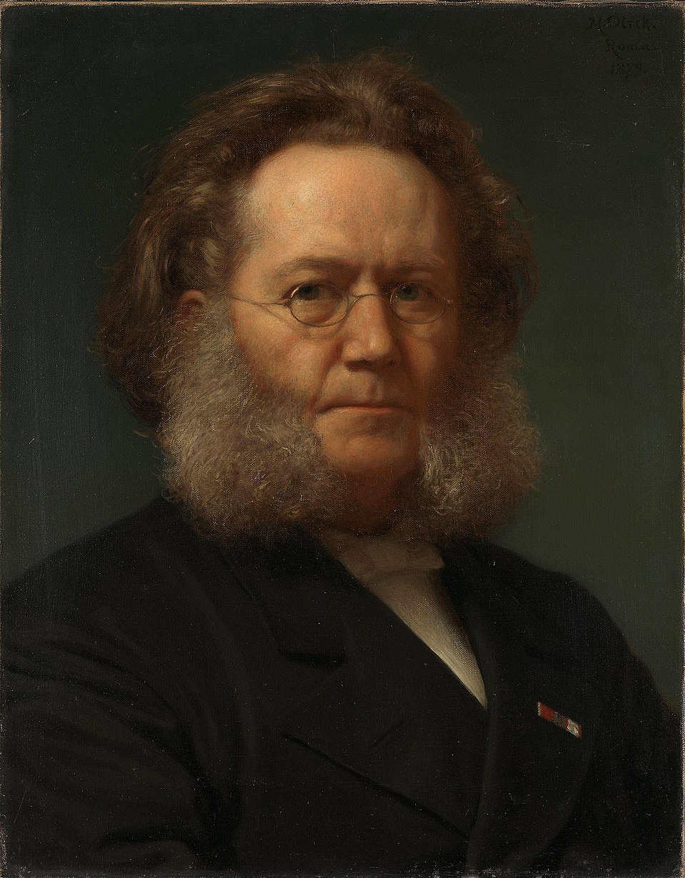 Henrik Ibsen portréja