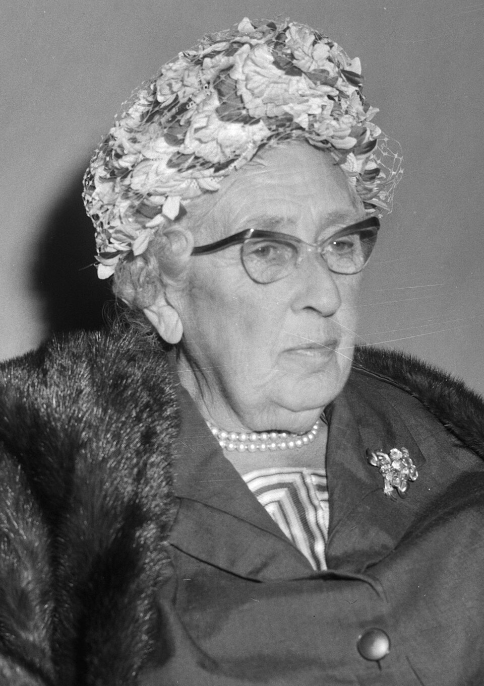 Agatha Christie portréja