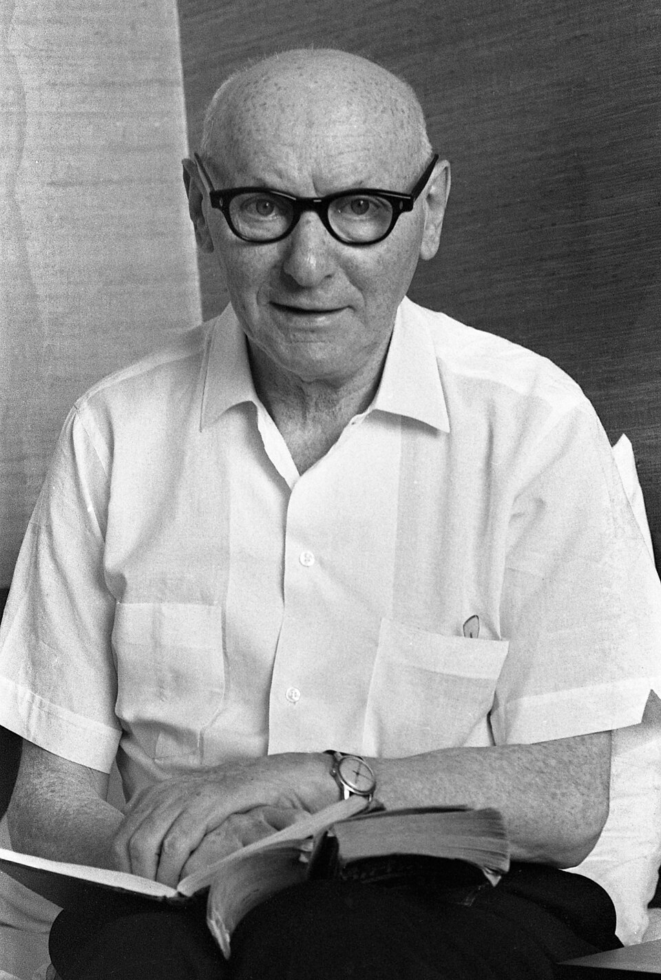 Isaac Bashevis Singer portréja
