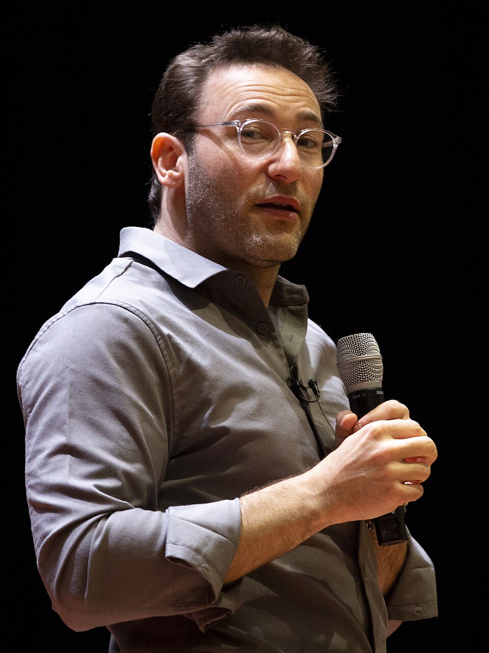 Simon Sinek portréja