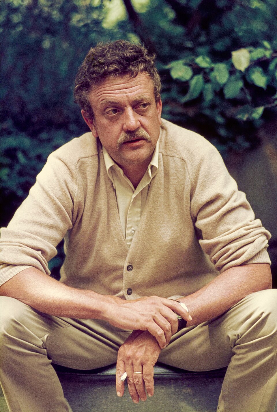 Kurt Vonnegut portréja