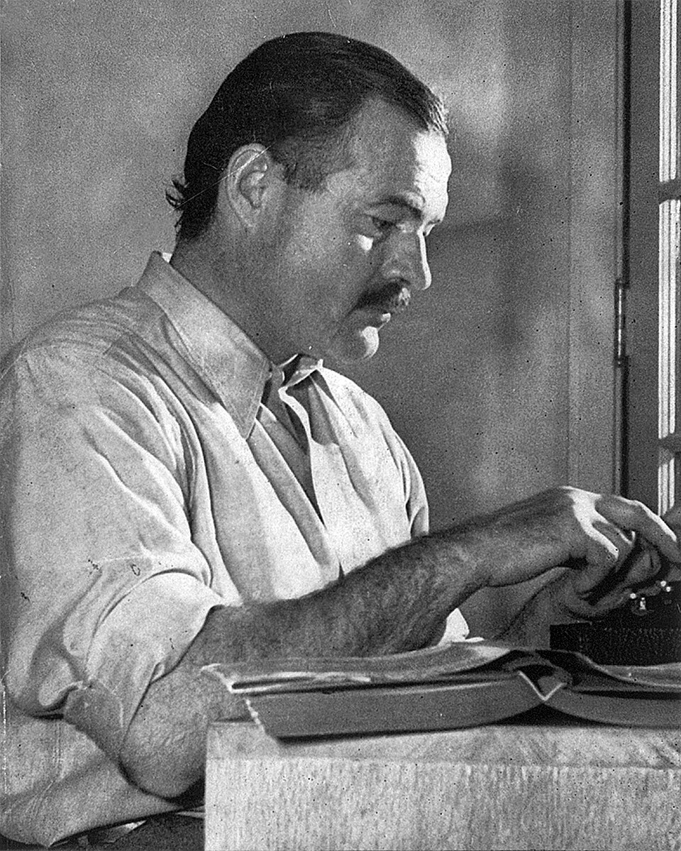 Ernest Hemingway portréja