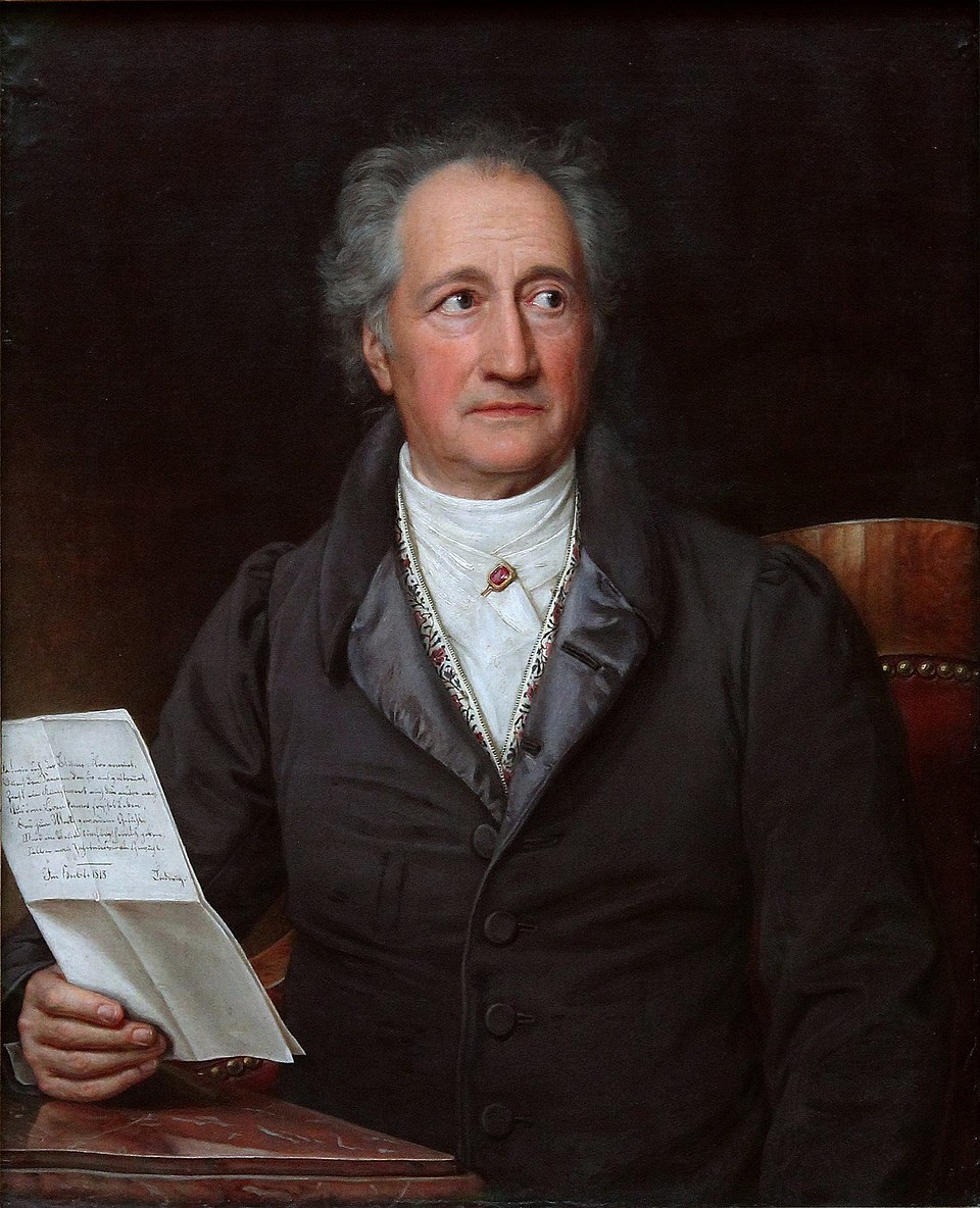 Johann Wolfgang Goethe portréja