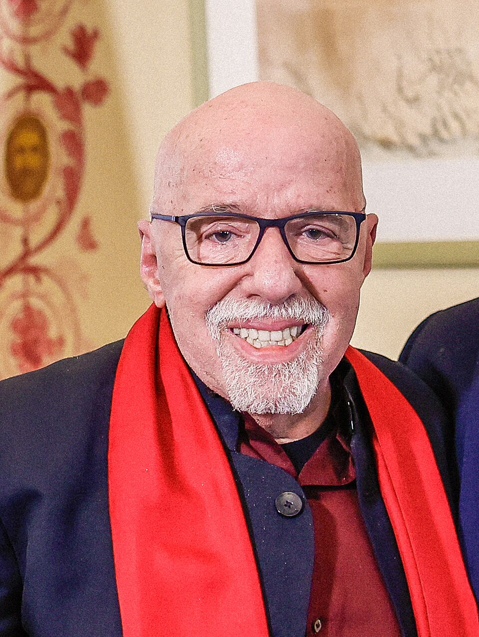 Paulo Coelho portréja