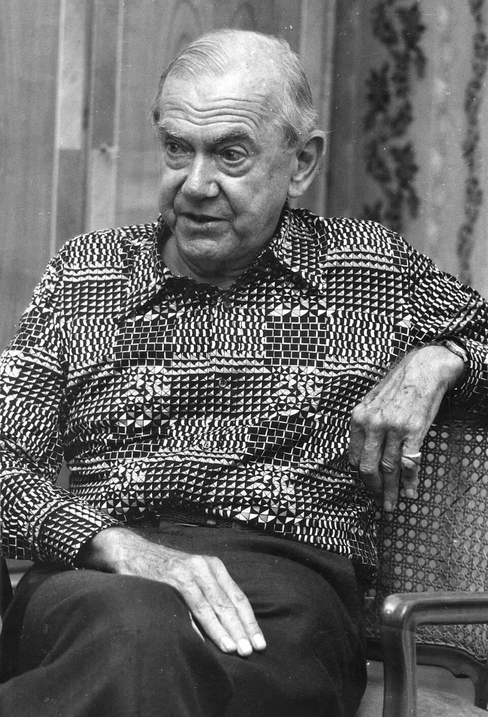 Graham Greene portréja