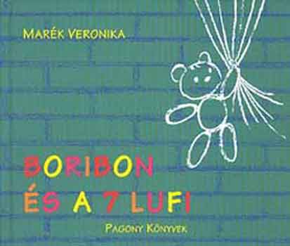 Boribon és a 7 lufi – Marék Veronika borító