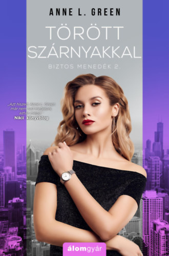 Törött szárnyakkal – Anne L. Green borító