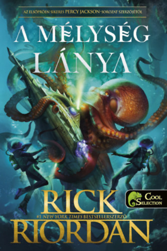 A mélység lánya – Rick Riordan borító