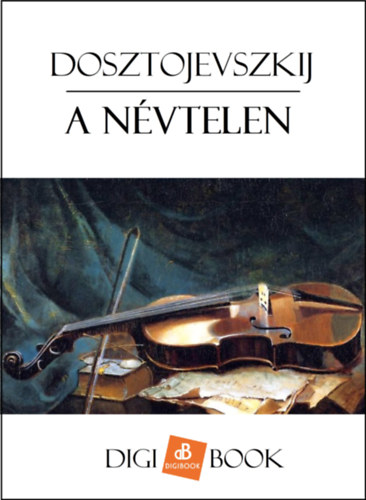 A névtelen – Fjodor Mihajlovics Dosztojevszkij borító