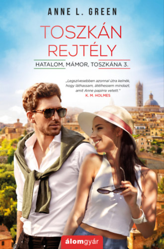 Toszkán rejtély – Anne L. Green borító