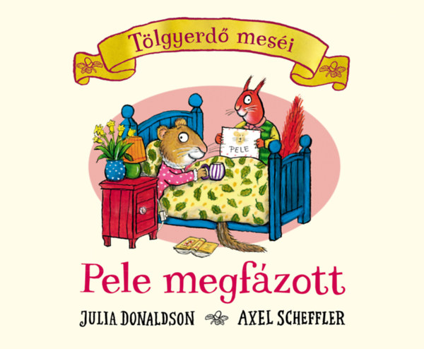 Pele megfázott – Julia Donaldson borító