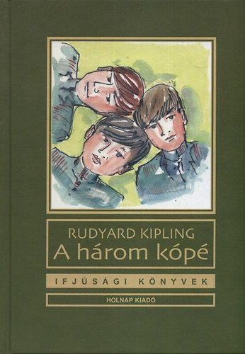A három kópé – Rudyard Kipling borító
