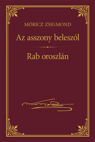 Az asszony beleszól – Móricz Zsigmond borító