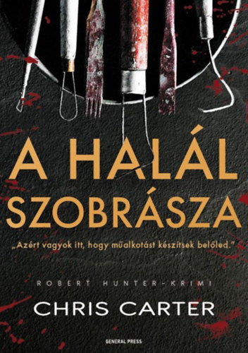 A halál szobrásza – Chris Carter borító