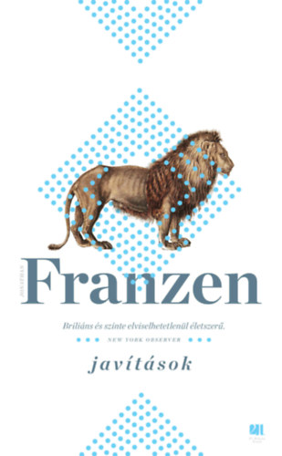 Javítások – Jonathan Franzen borító