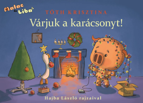 Várjuk a karácsonyt! – Tóth Krisztina borító