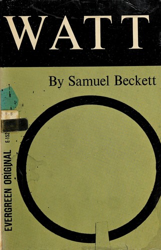 Watt – Samuel Beckett borító