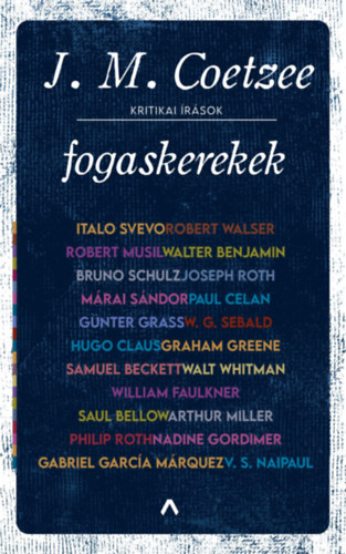 Fogaskerekek – J. M. Coetzee borító