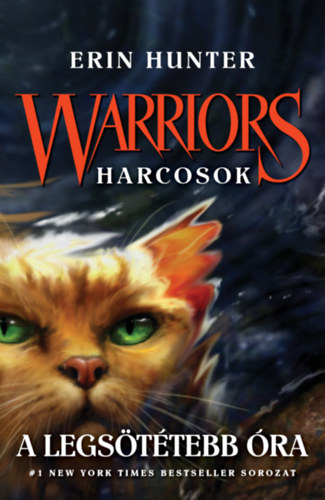 A legsötétebb óra – Erin Hunter borító