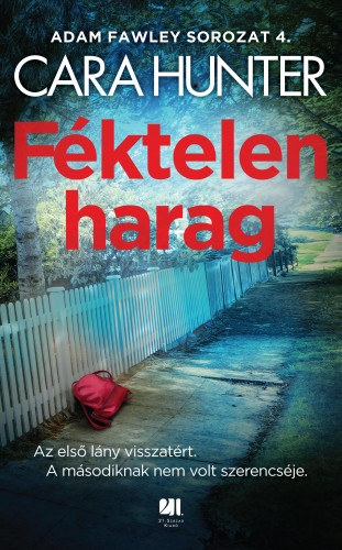 Féktelen harag – Cara Hunter borító