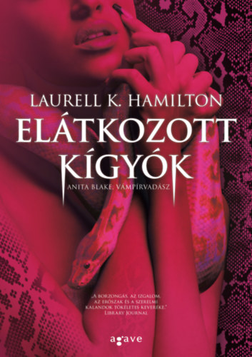 Elátkozott kígyók – Laurell K. Hamilton borító