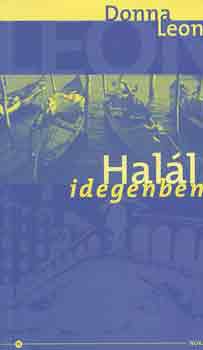 Halál idegenben – Donna Leon borító