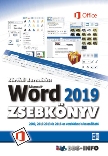 Word 2019 zsebkönyv – Bartfai Barnabas borító