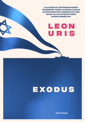 Exodus – Leon Uris borító