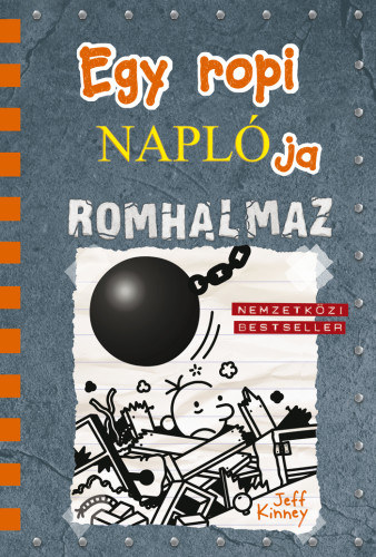 Romhalmaz – Jeff Kinney borító