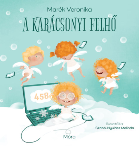 A karácsonyi felhő – Marék Veronika borító