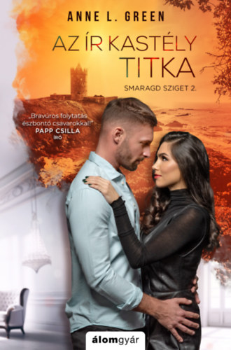 Az ír kastély titka – Anne L. Green borító