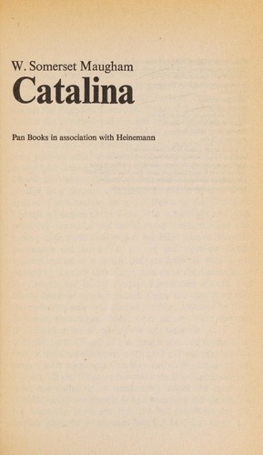 Catalina – William Somerset Maugham borító