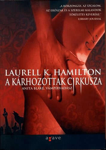 A kárhozottak cirkusza – Laurell K. Hamilton borító