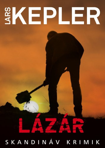 Lázár – Lars Kepler borító