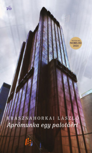Aprómunka egy palotáért – Krasznahorkai László borító