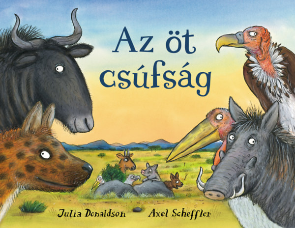 Az öt csúfság – Julia Donaldson borító