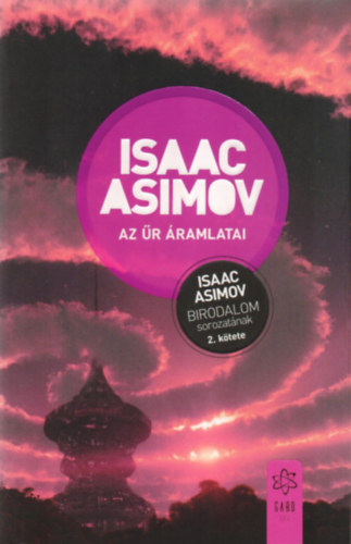 Az űr áramlatai – Isaac Asimov borító