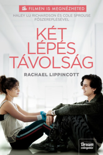Két lépés távolság – Rachael Lippincott borító