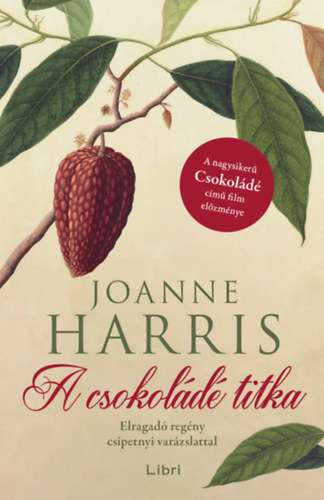 A csokoládé titka – Joanne Harris borító