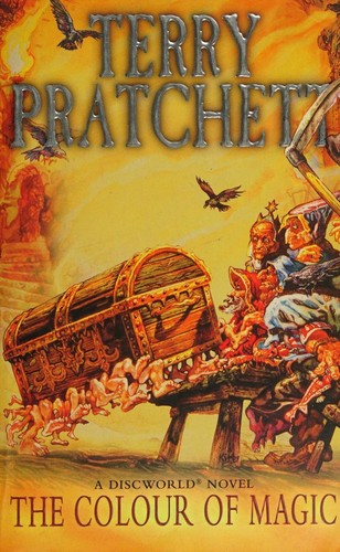 A mágia színe – Terry Pratchett borító