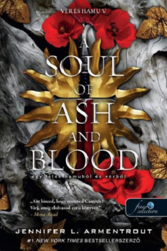 A Soul of Ash and Blood – Egy lélek hamuból és vérből – Jennifer L. Armentrout borító