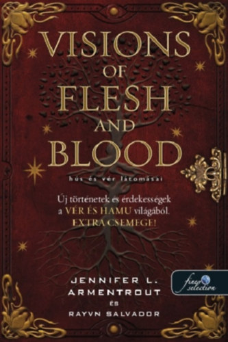 Visions of Flesh and Blood - Hús és vér látomásai – Jennifer L. Armentrout & Rayvn Salvador borító