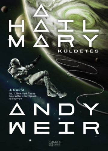 A Hail Mary-küldetés – Andy Weir borító