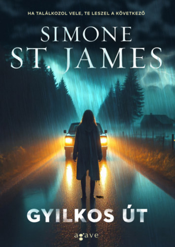 Gyilkos út – Simone St. James borító