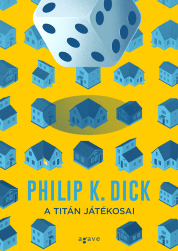 A Titán játékosai – Philip K. Dick borító